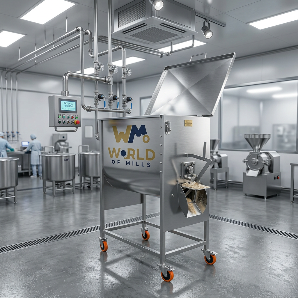 Horizonal Powder Mixer